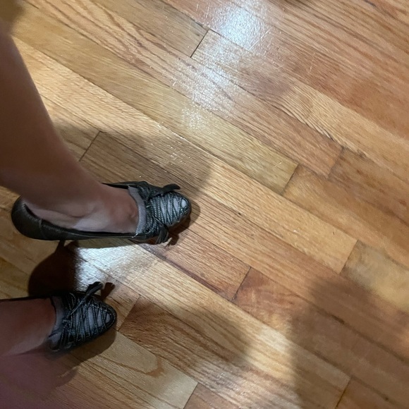 Levity Brown  Leather Oxford Platform Heels - Picture 5 of 6